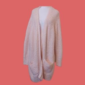 🍓Cynthia Rowley Soft Pink Cardigan